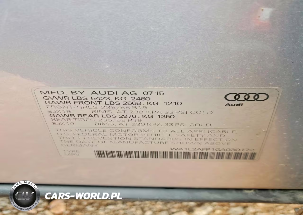 2016 Audi Q5 Premium Plus VIN:WA1L2AFP1GA030172 - 13