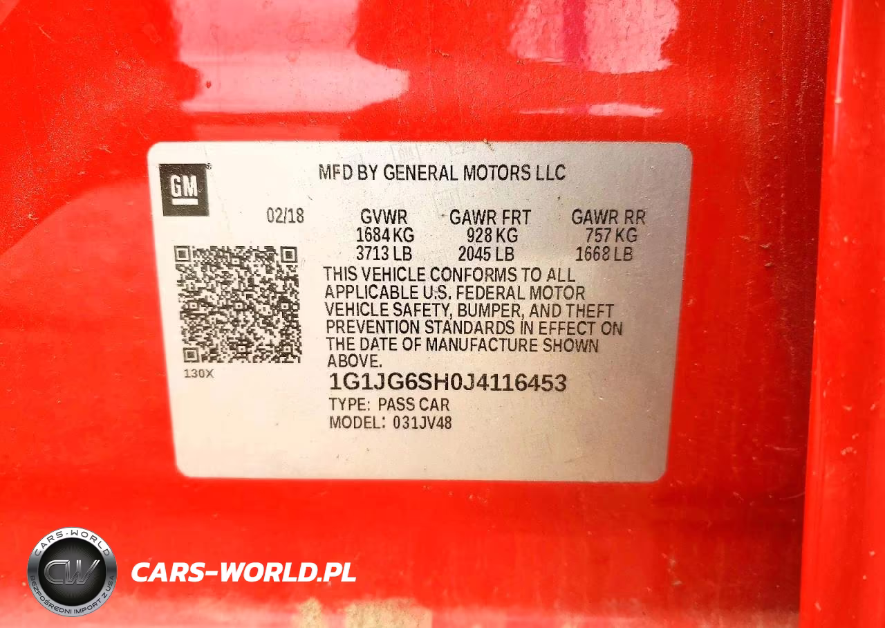 2018 Chevrolet Sonic VIN:1G1JG6SH0J4116453 - 13