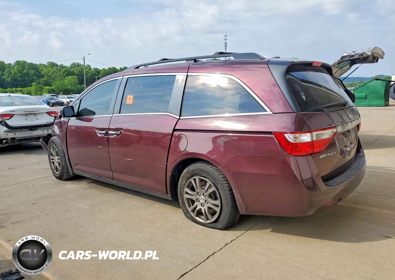 2013 Honda Odyssey Exl VIN:5FNRL5H68DB082880 - 2