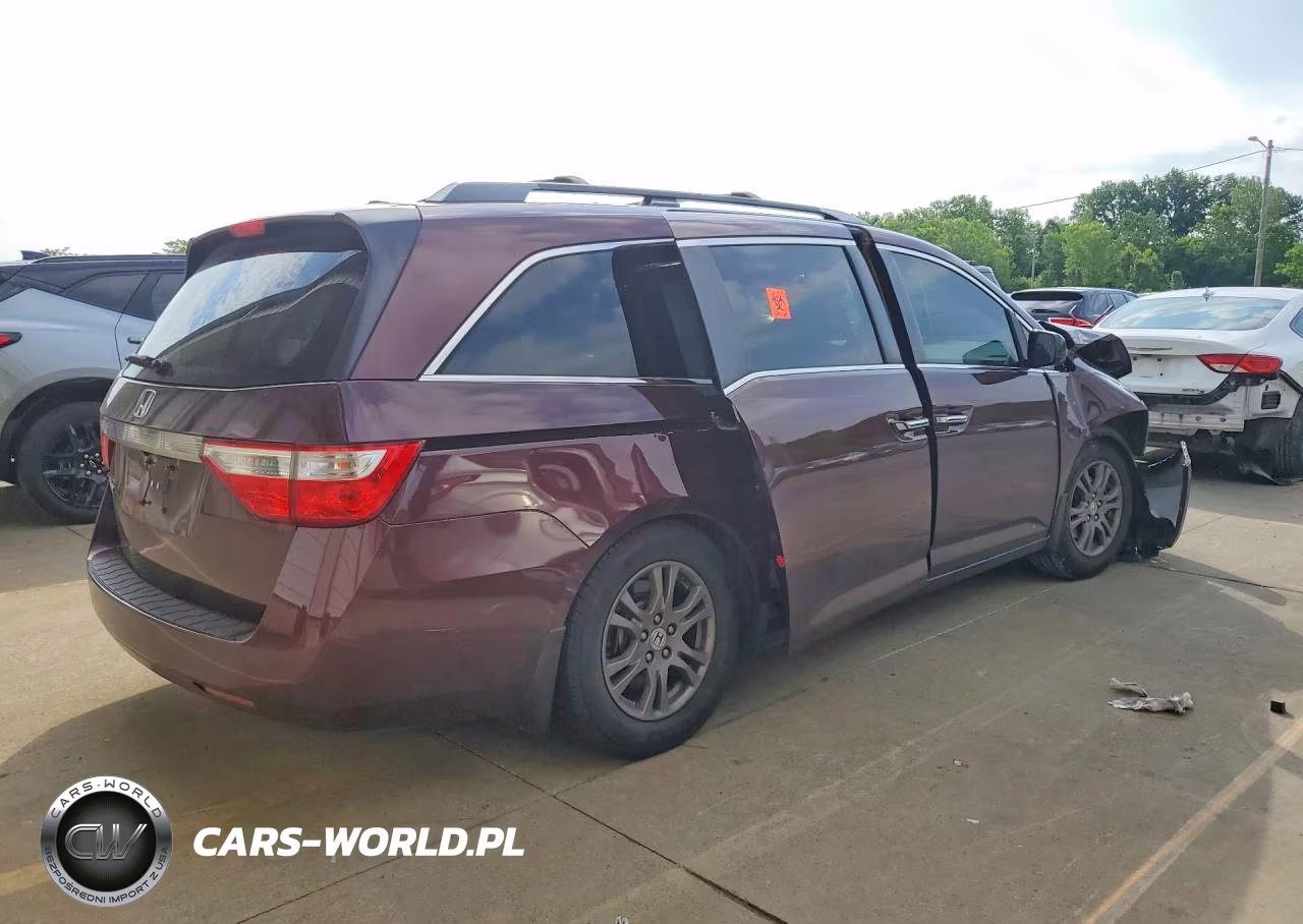 2013 Honda Odyssey Exl VIN:5FNRL5H68DB082880 - 3