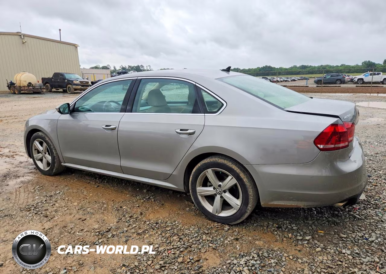 2012 Volkswagen Passat Se VIN:1VWBH7A34CC102548 - 2