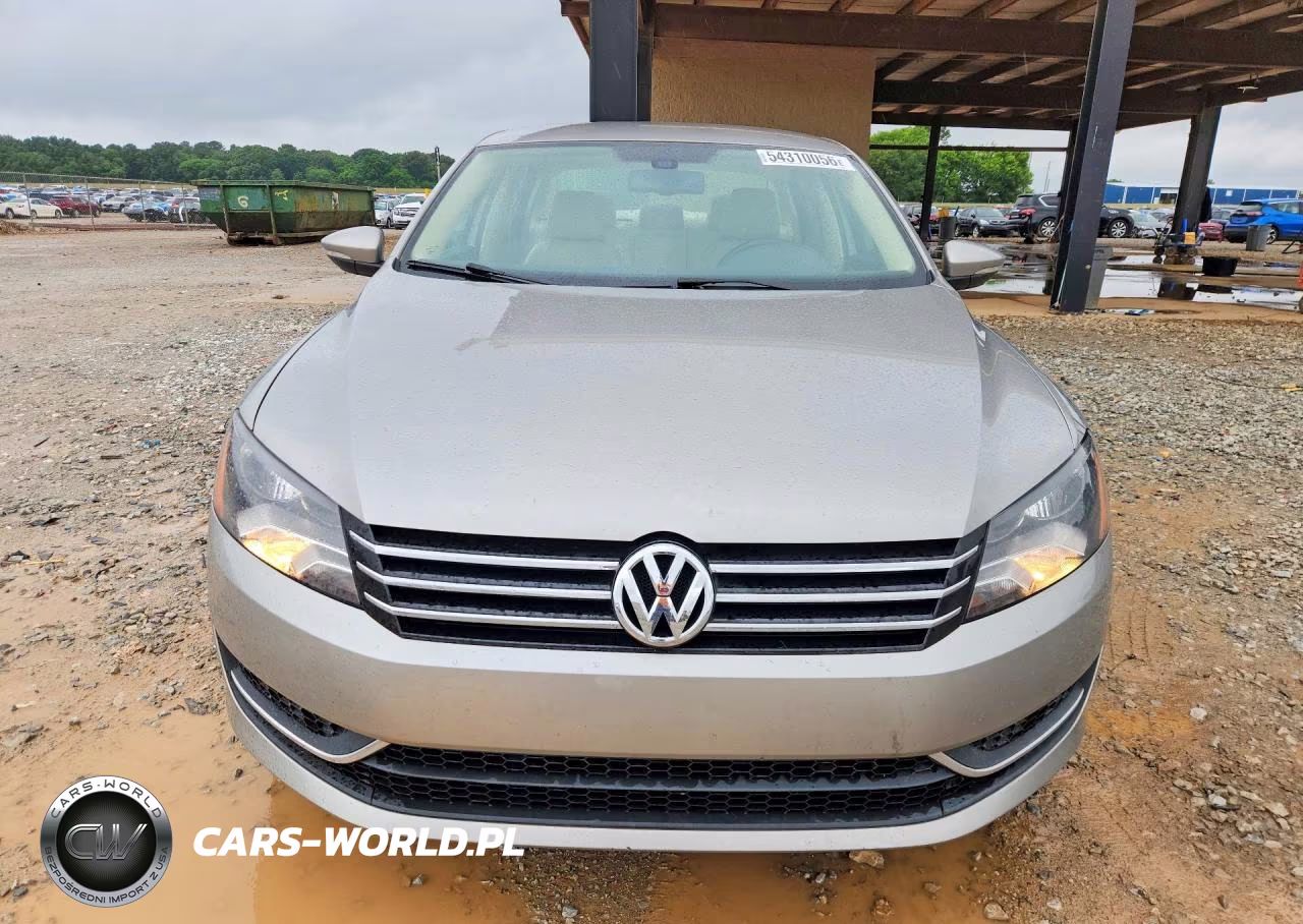 2012 Volkswagen Passat Se VIN:1VWBH7A34CC102548 - 5