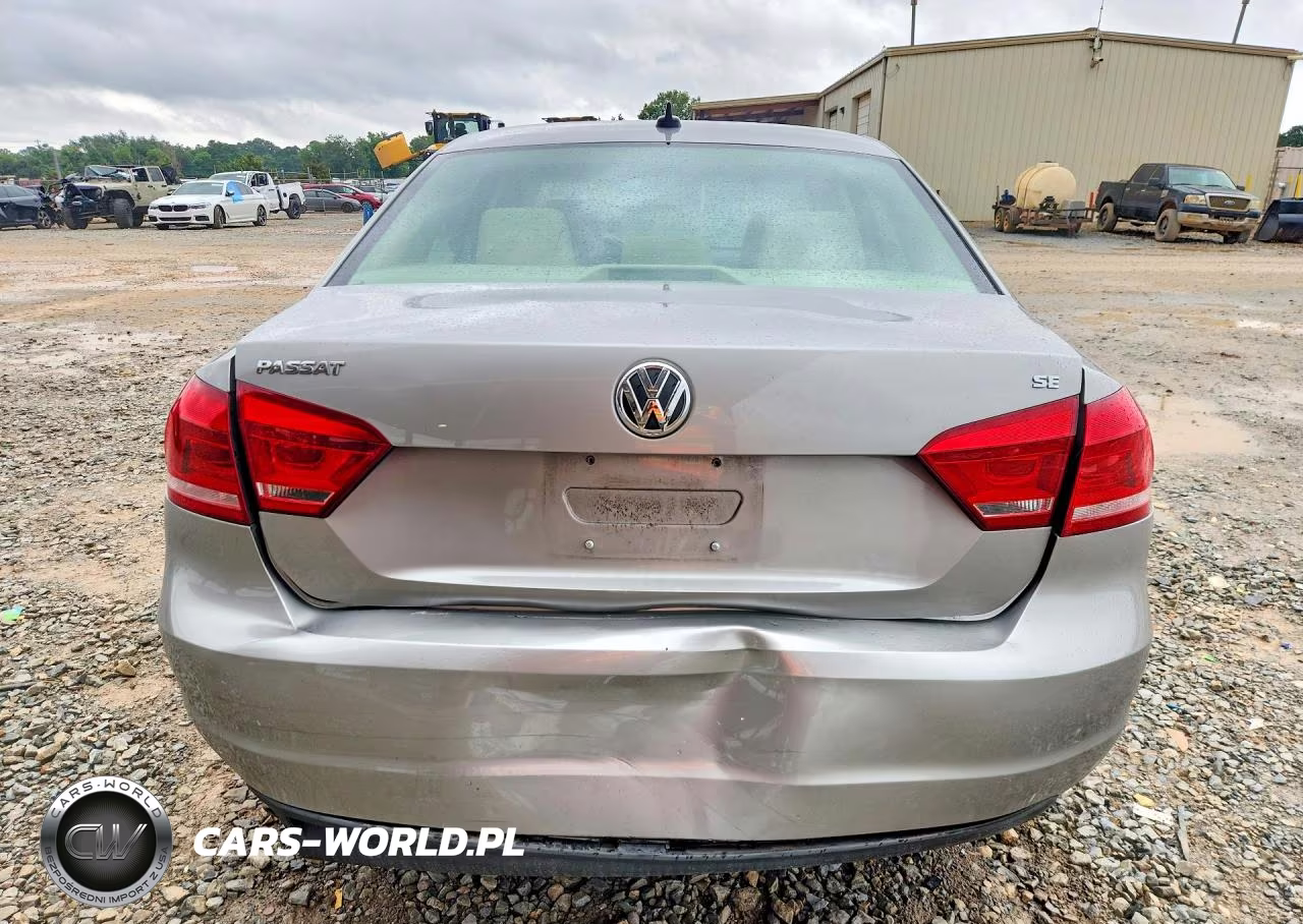 2012 Volkswagen Passat Se VIN:1VWBH7A34CC102548 - 6