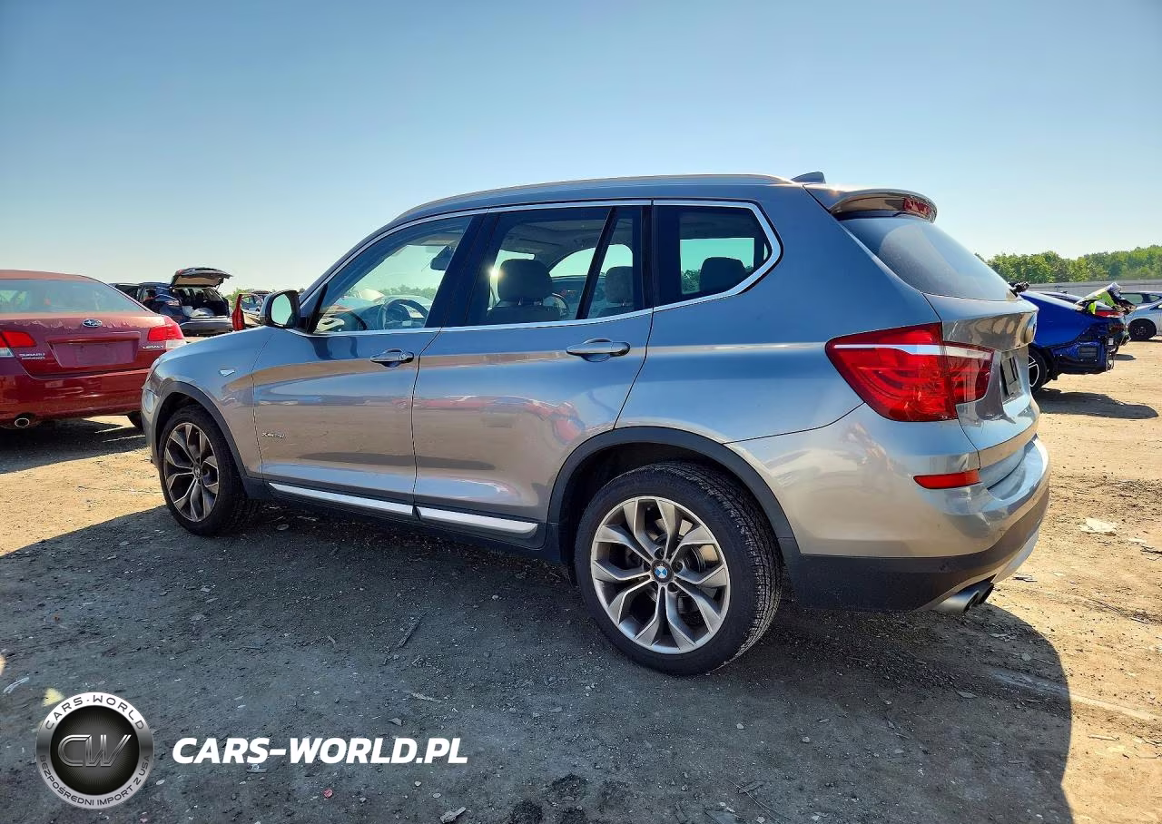 2017 BMW X3 xDrive28I VIN:5UXWX9C33H0W75660 - 2