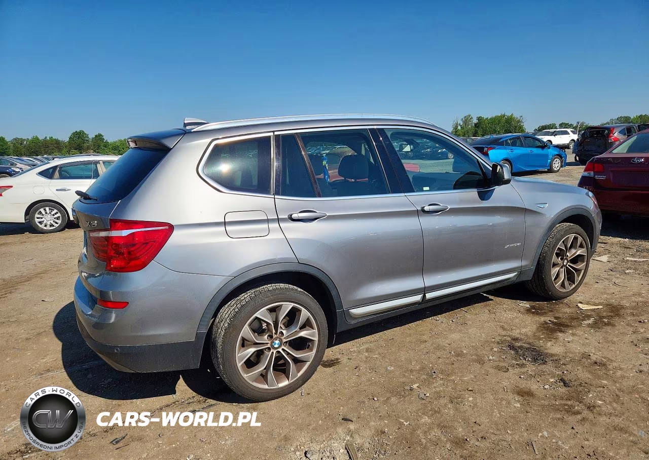 2017 BMW X3 xDrive28I VIN:5UXWX9C33H0W75660 - 3