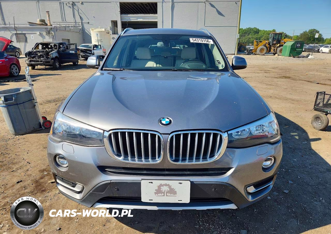 2017 BMW X3 xDrive28I VIN:5UXWX9C33H0W75660 - 5