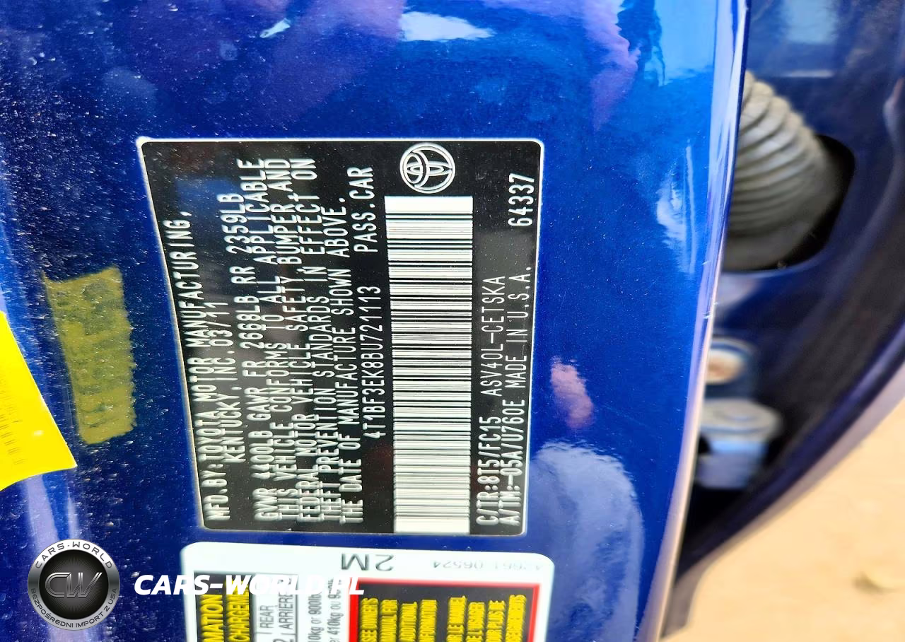 2011 Toyota Camry Se VIN:4T1BF3EK8BU721113 - 12