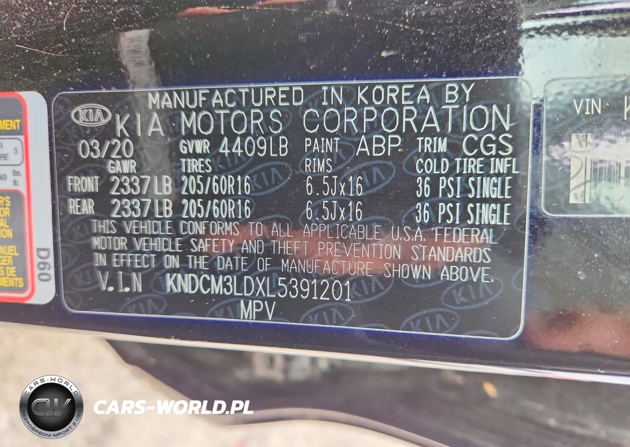 2020 Kia Niro Lxs VIN:KNDCM3LDXL5391201 - 13