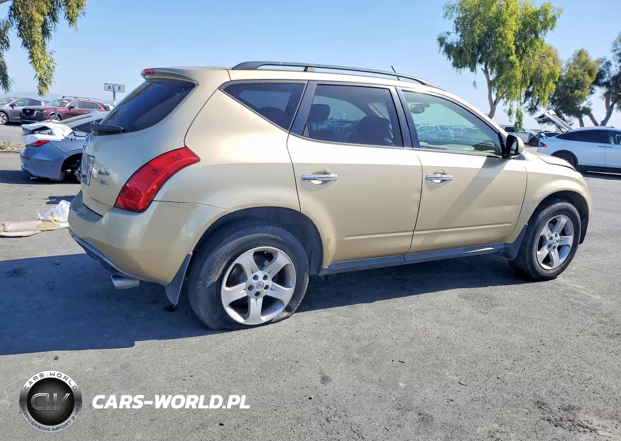 2004 Nissan Murano Sl VIN:JN8AZ08T84W218428 - 3