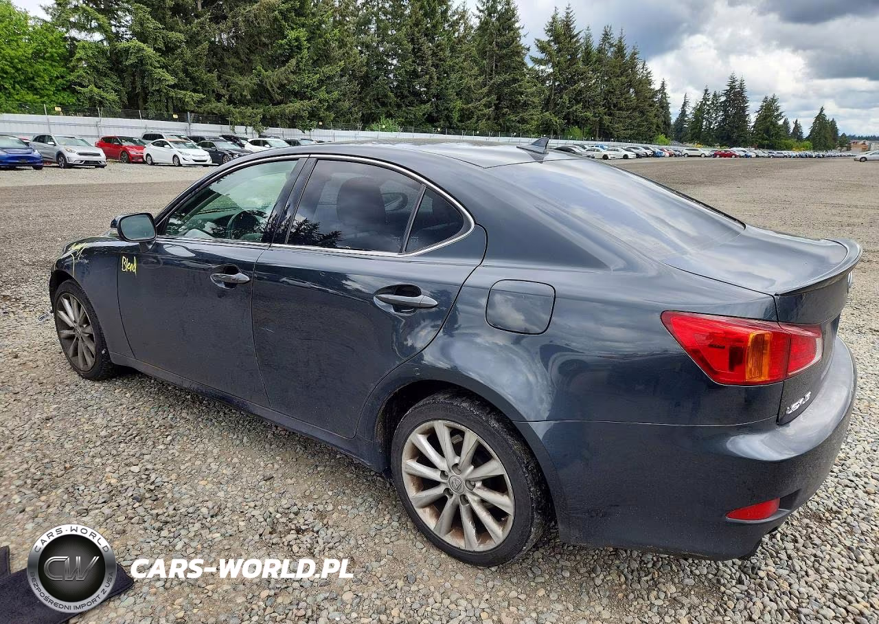 2009 Lexus Is 250 VIN:JTHCK262X92030781 - 2