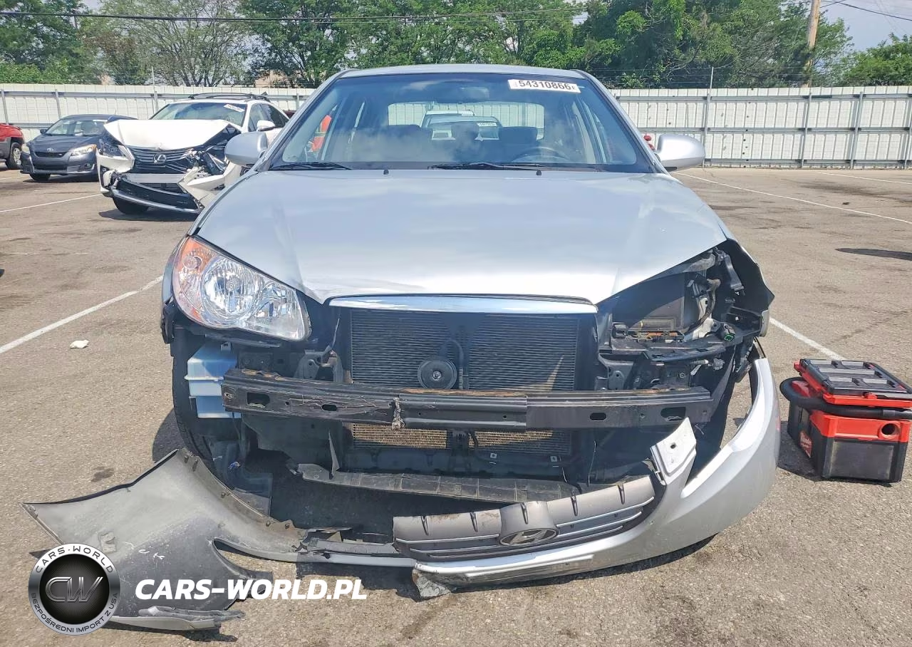 2008 Hyundai Elantra Gls VIN:KMHDU46D48U445266 - 5