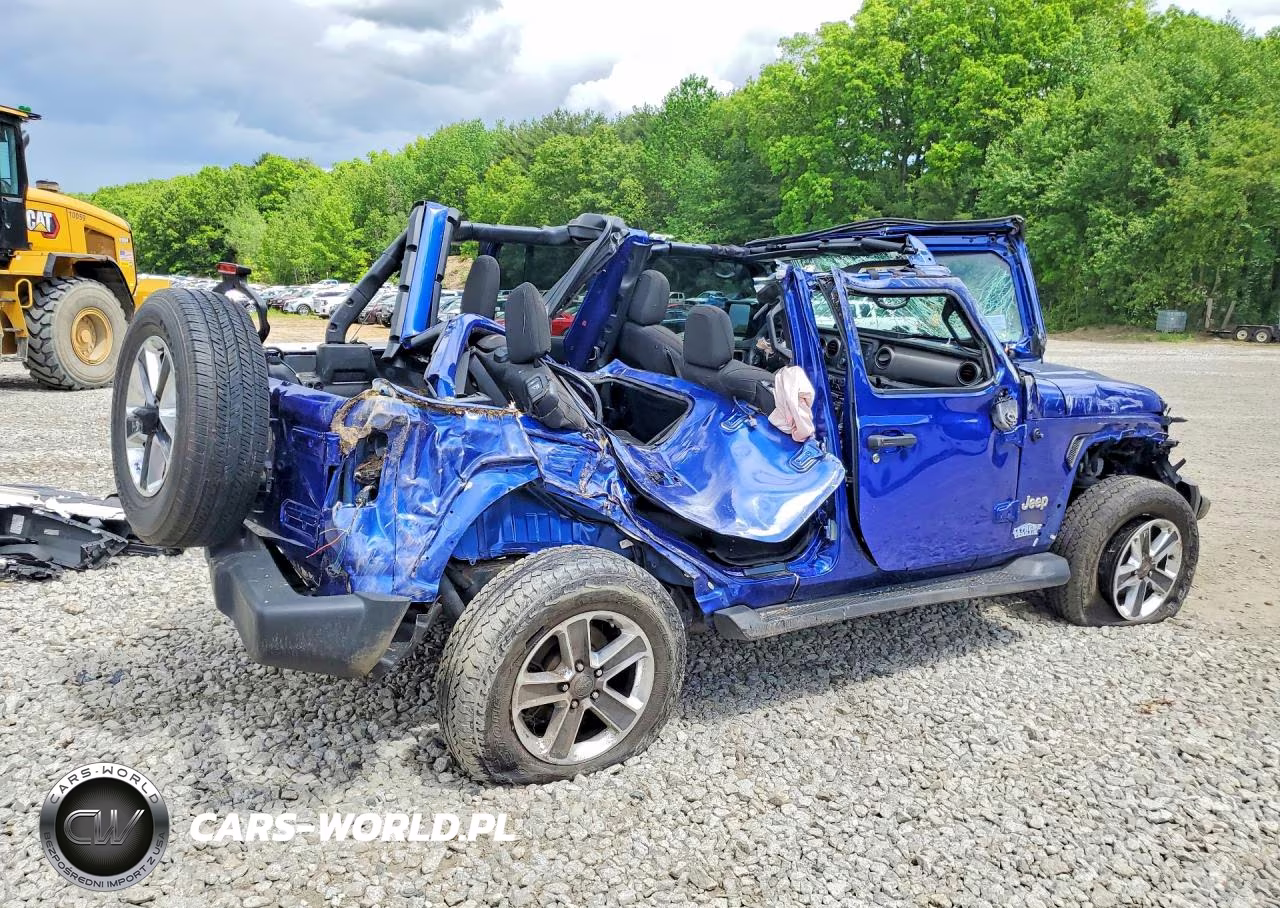 2020 Jeep Wrangler Unlimited Sport VIN:1C4HJXDG9LW121143 - 3