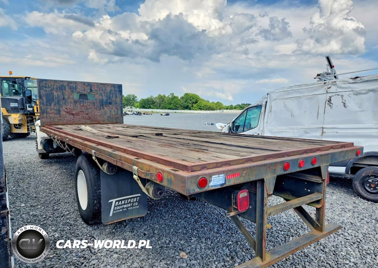 2002 International 4300 Flatbed Truck VIN:1HTMMAAP22H356898 - 2