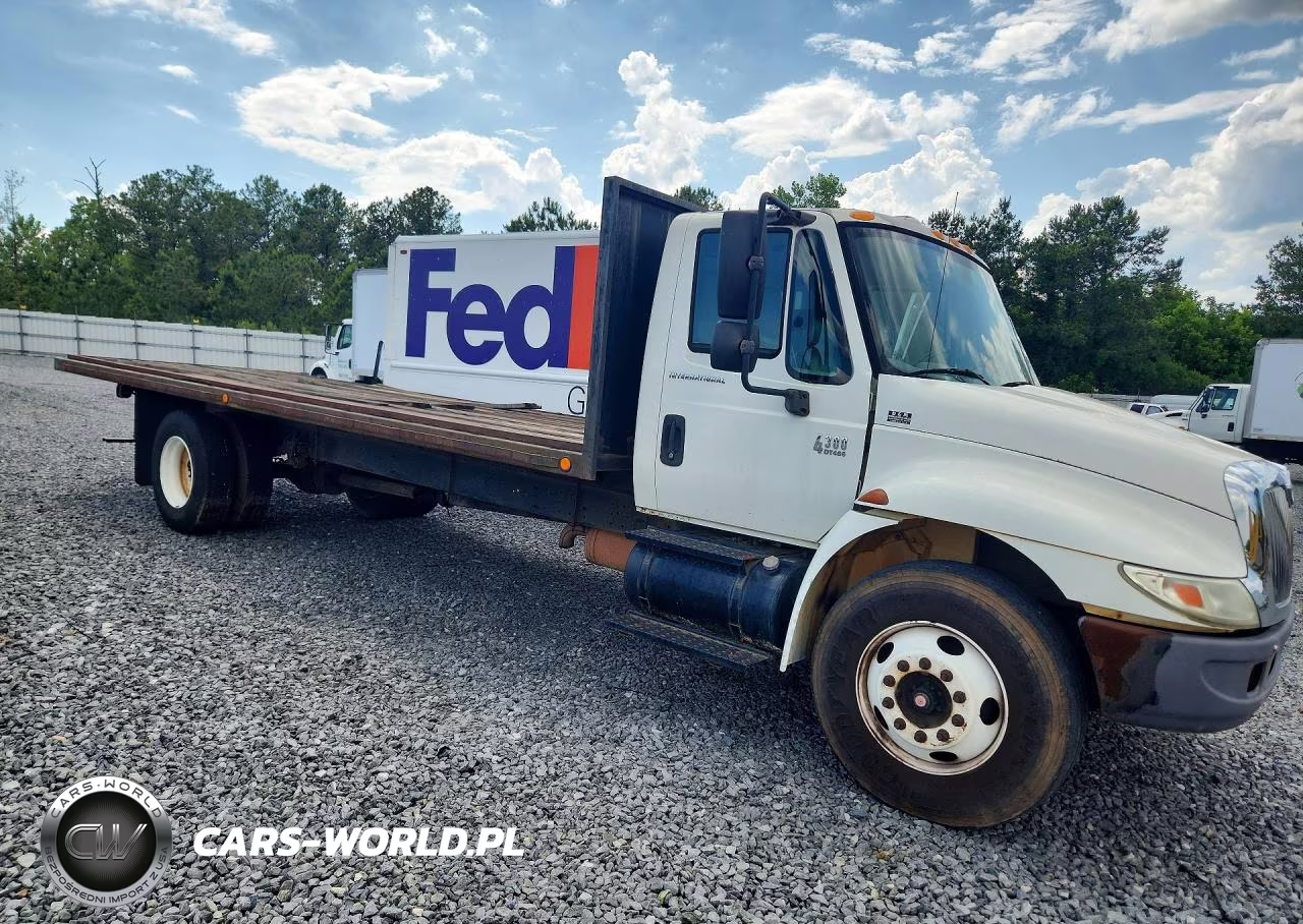 2002 International 4300 Flatbed Truck VIN:1HTMMAAP22H356898 - 4