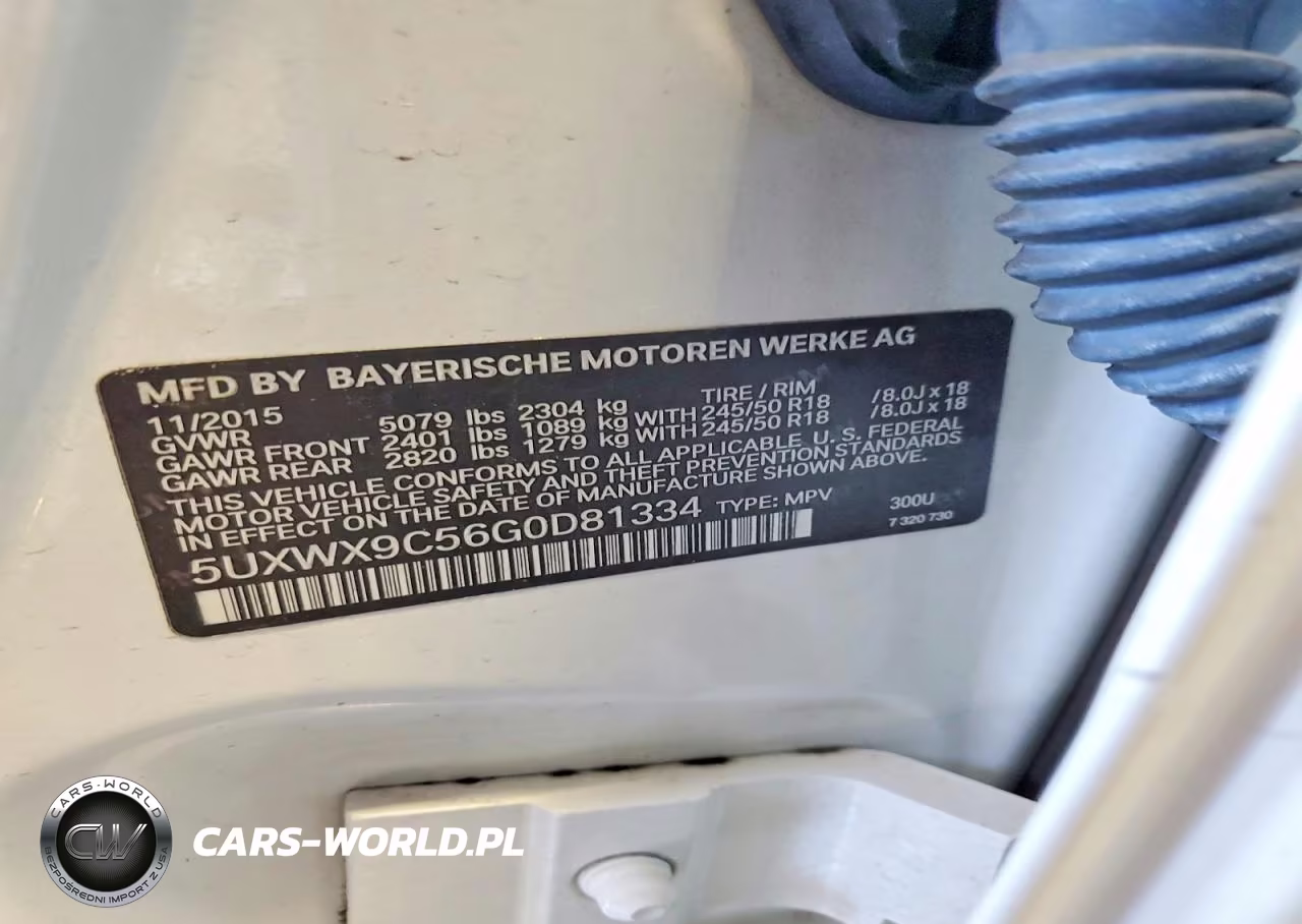 2016 BMW X3 xDrive28I VIN:5UXWX9C56G0D81334 - 14