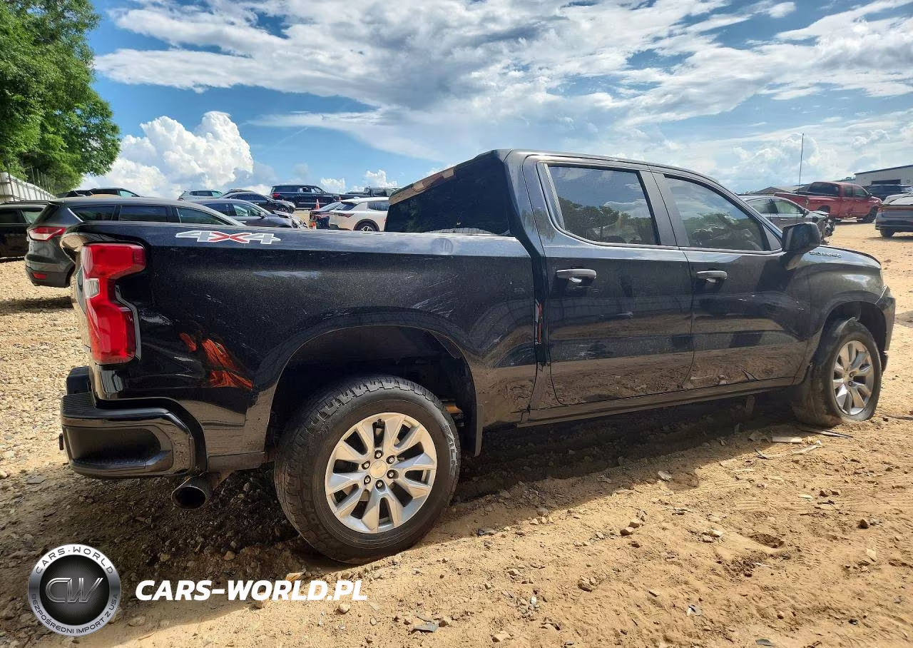 2021 Chevrolet Silverado K1500 Custom VIN:3GCPYBEK8MG254294 - 3