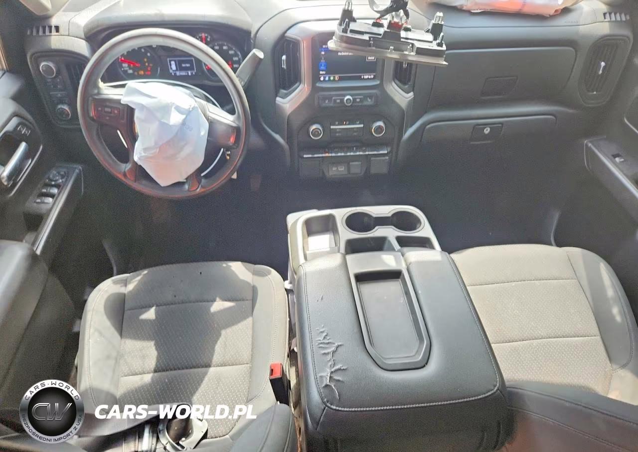 2021 Chevrolet Silverado K1500 Custom VIN:3GCPYBEK8MG254294 - 8