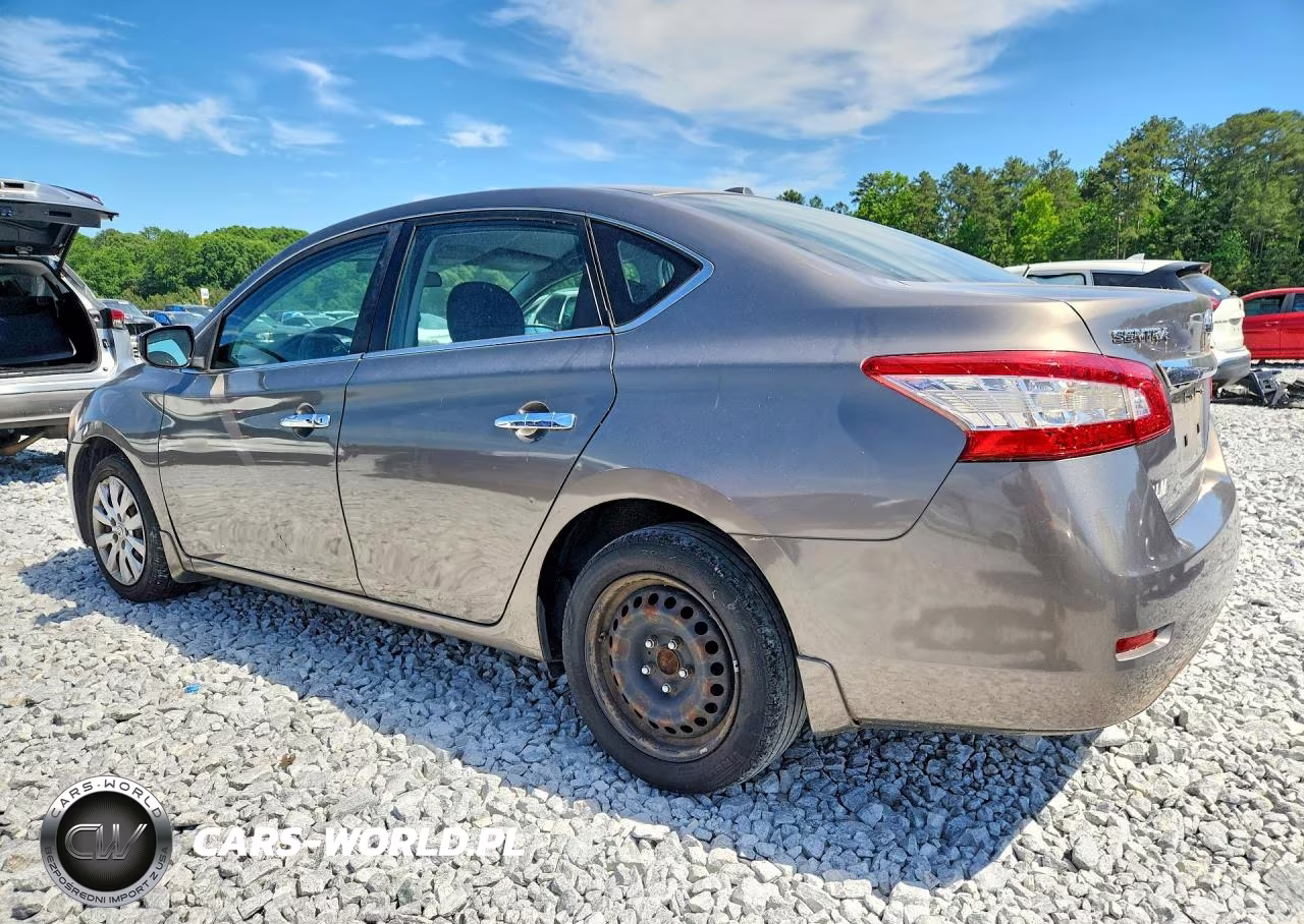 2015 Nissan Sentra Sv VIN:3N1AB7AP3FY377104 - 2