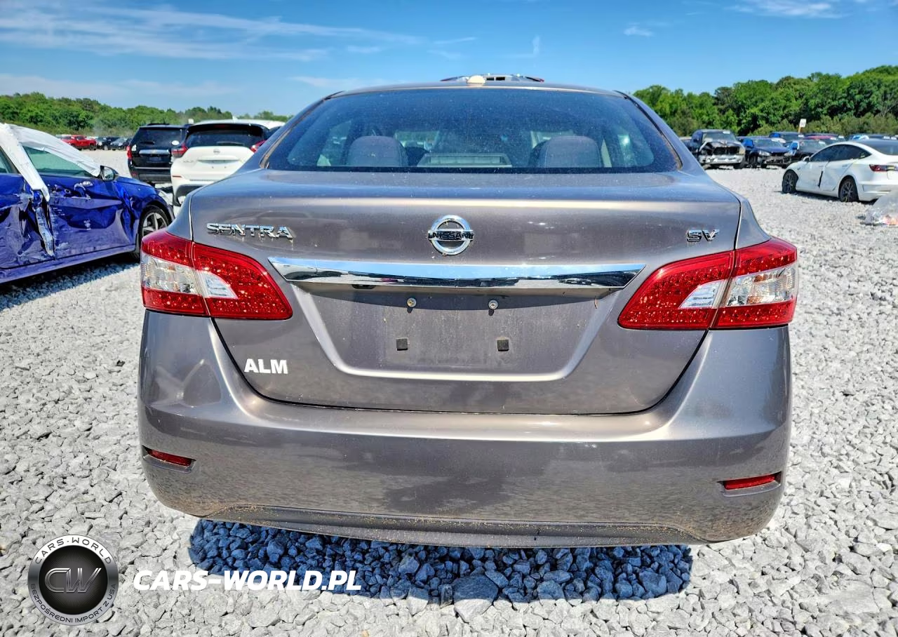 2015 Nissan Sentra Sv VIN:3N1AB7AP3FY377104 - 6