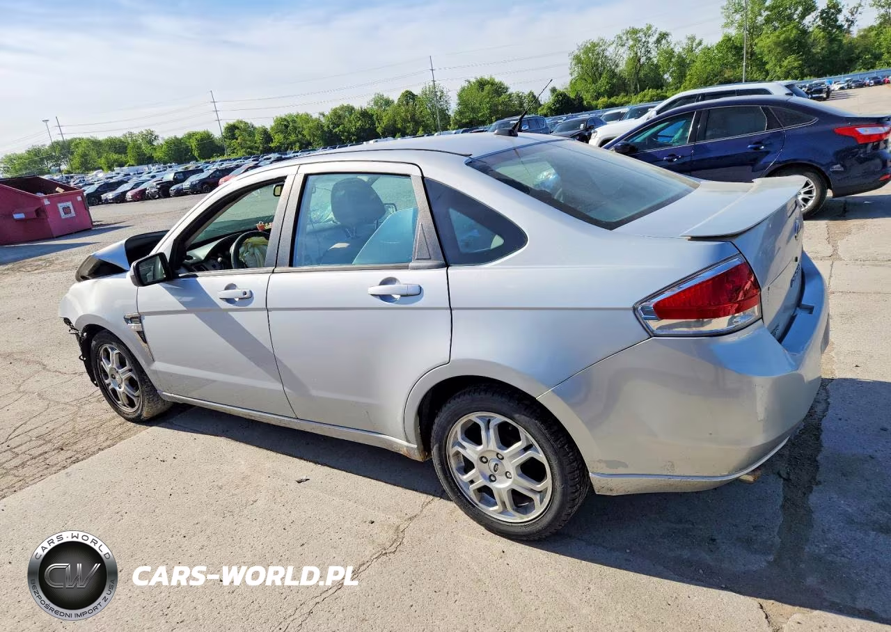 2008 Ford Focus Se VIN:1FAHP35N18W212490 - 2