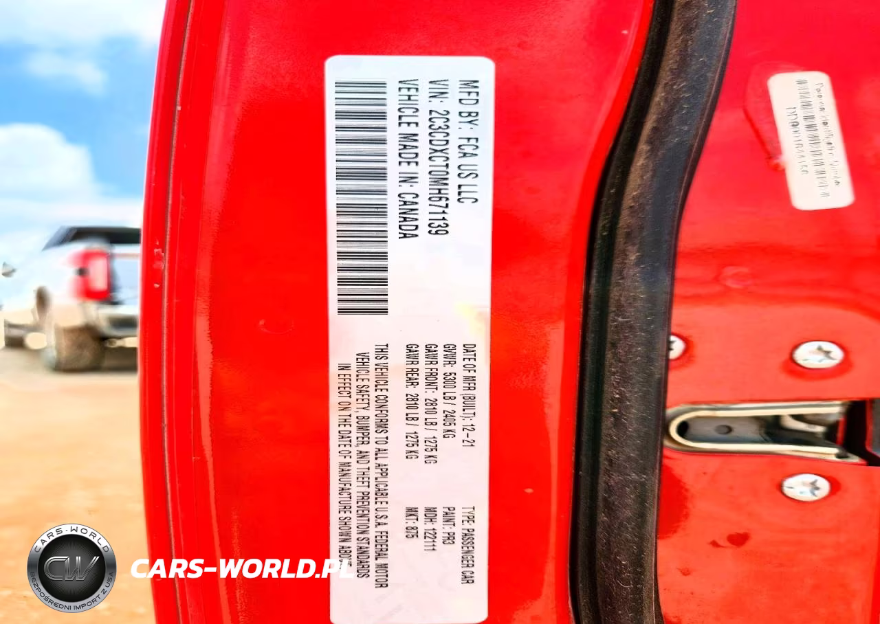 2021 Dodge Charger R VIN:2C3CDXCT0MH671139 - 13