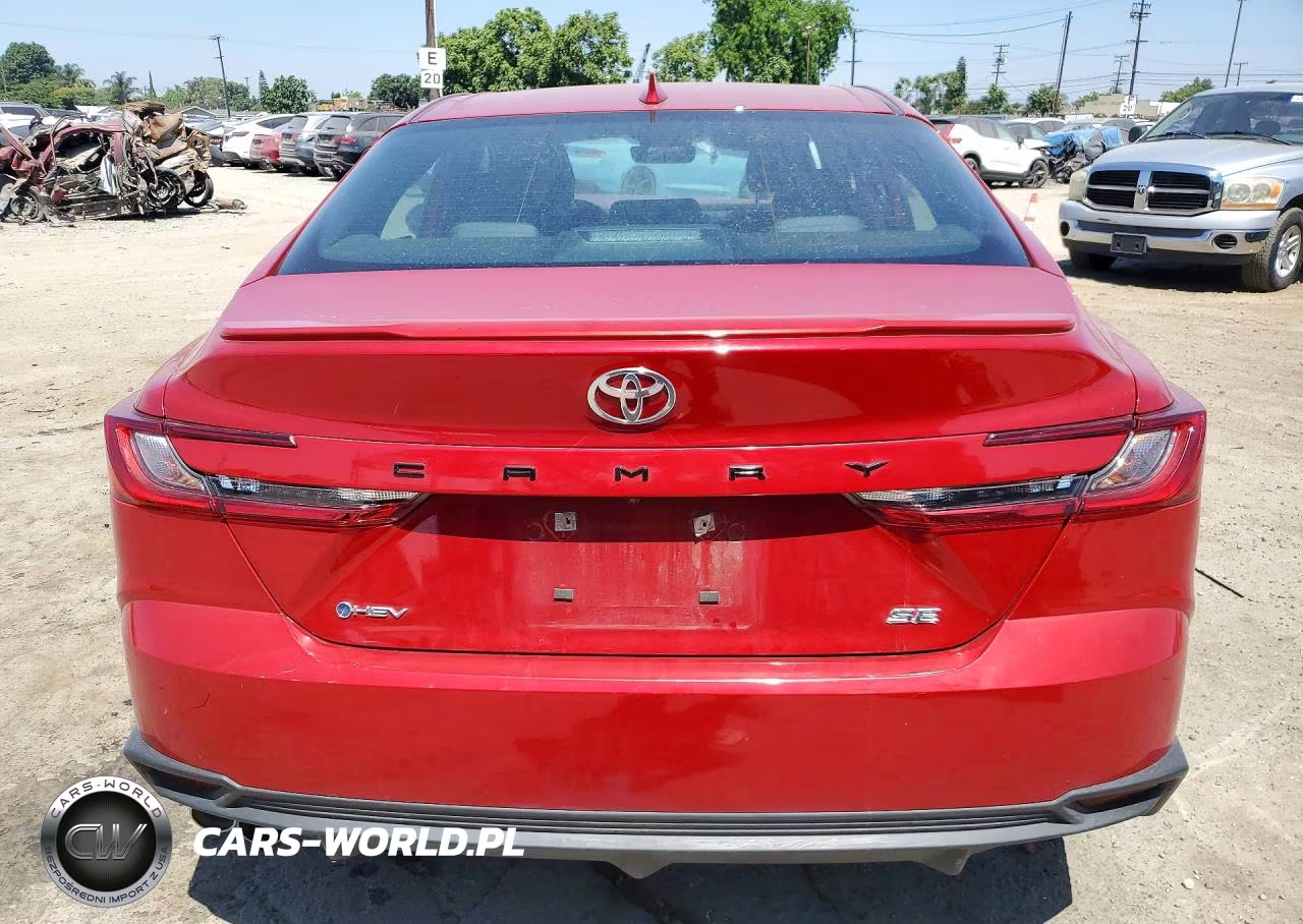 2025 Toyota Camry Se VIN:4T1DAACK0SU176362 - 6