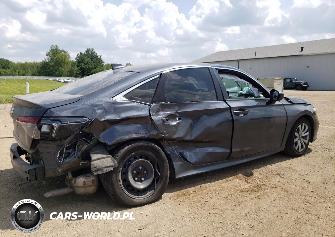 2025 Honda Civic Lx VIN:2HGFE2F23SH543262 - 3
