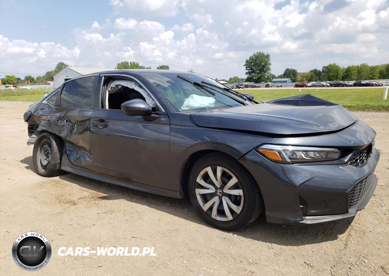2025 Honda Civic Lx VIN:2HGFE2F23SH543262 - 4
