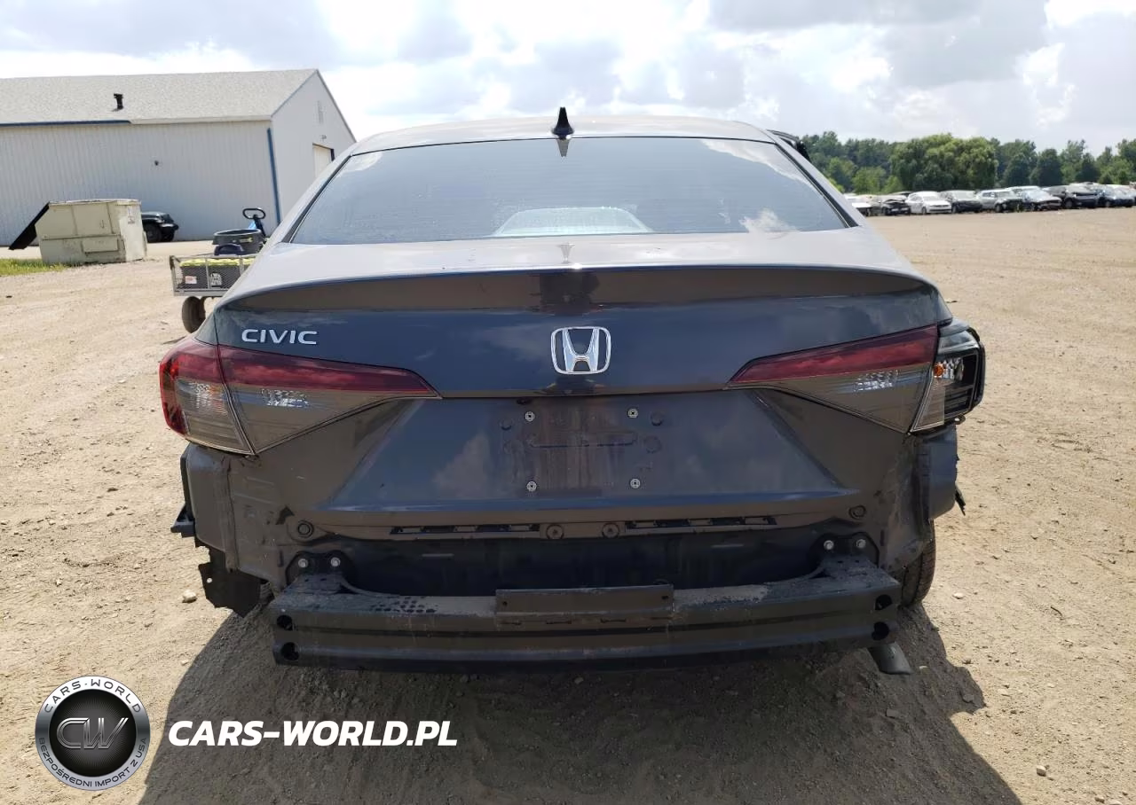 2025 Honda Civic Lx VIN:2HGFE2F23SH543262 - 6