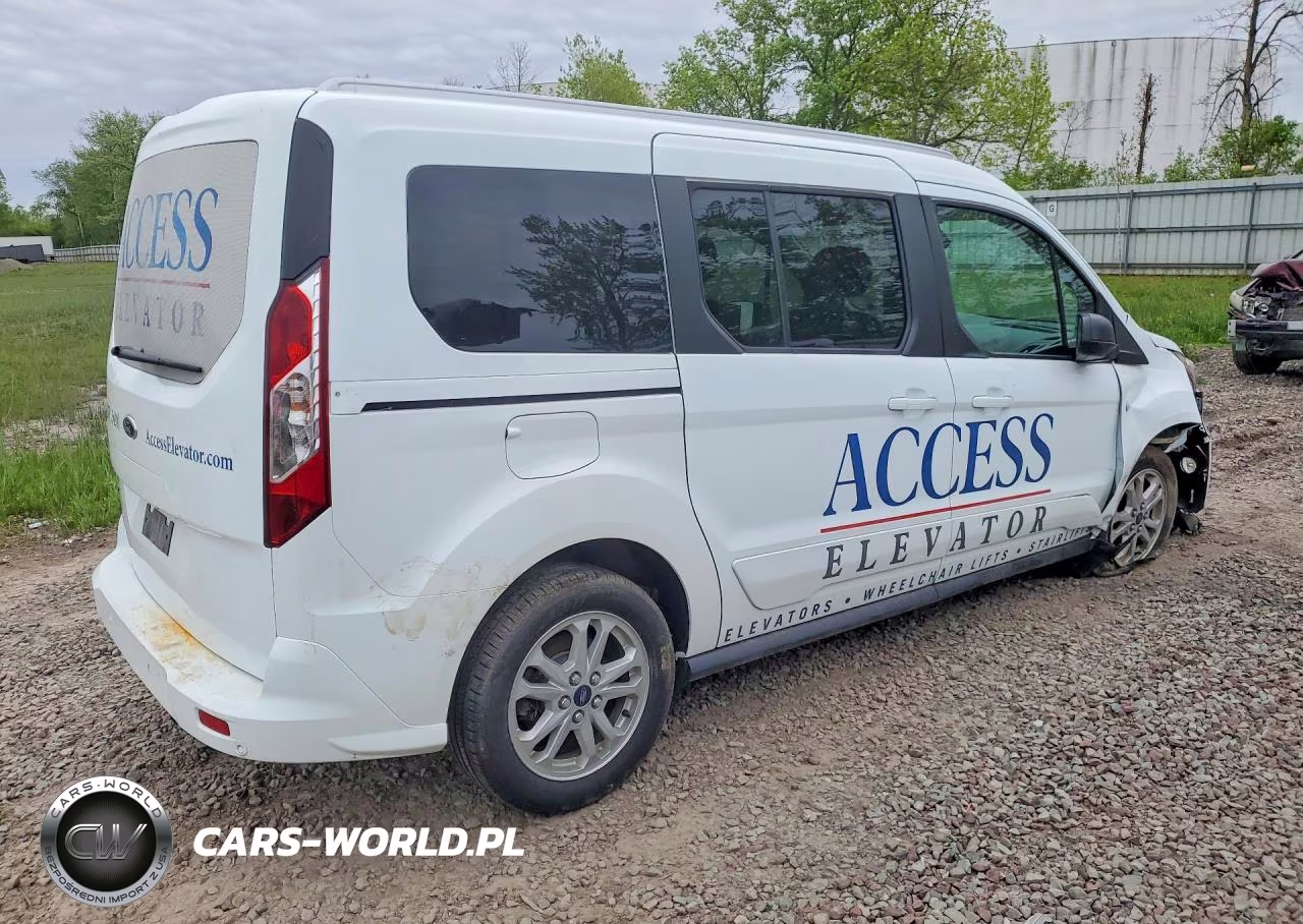 2019 Ford Transit Connect Xlt Delivery Van VIN:NM0GE9F2XK1405029 - 3