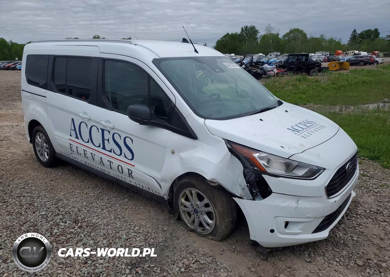 2019 Ford Transit Connect Xlt Delivery Van VIN:NM0GE9F2XK1405029 - 4