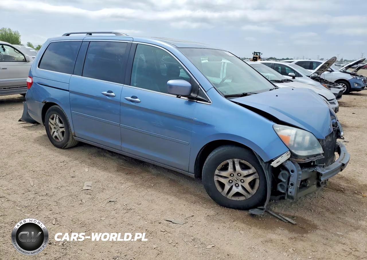 2007 Honda Odyssey Exl VIN:5FNRL38617B101195 - 4
