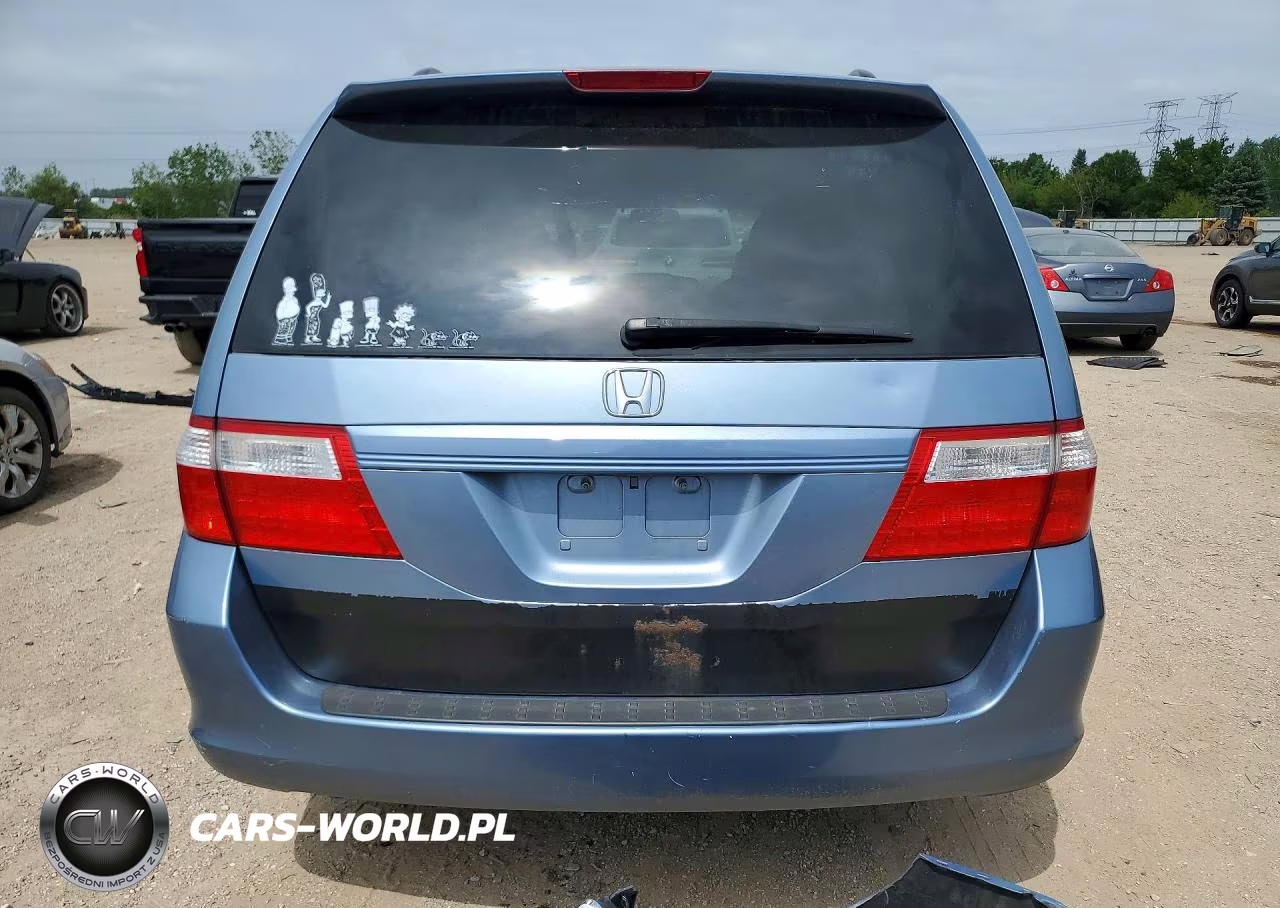2007 Honda Odyssey Exl VIN:5FNRL38617B101195 - 6