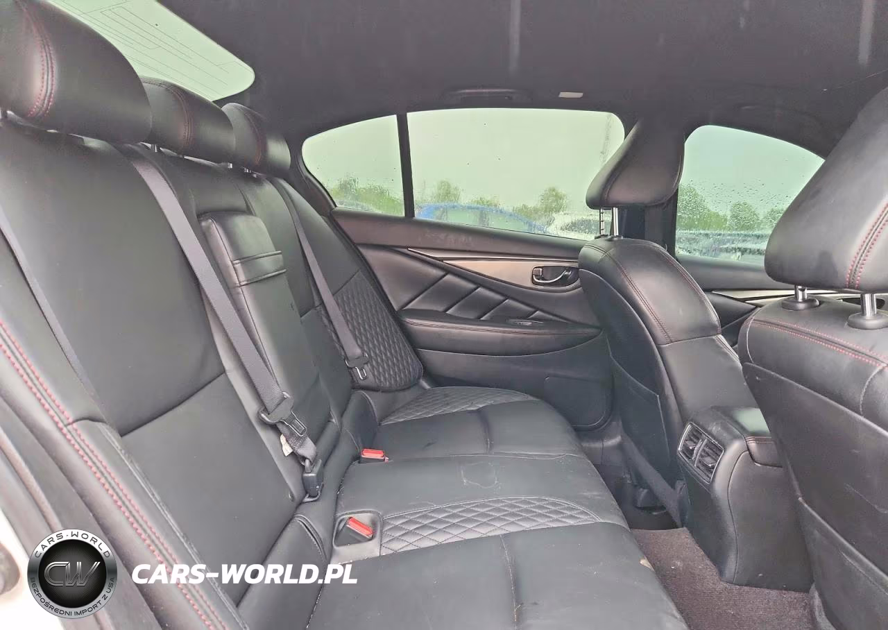 2019 Infiniti Q50 Red Sport 400 VIN:JN1FV7AR3KM800520 - 10