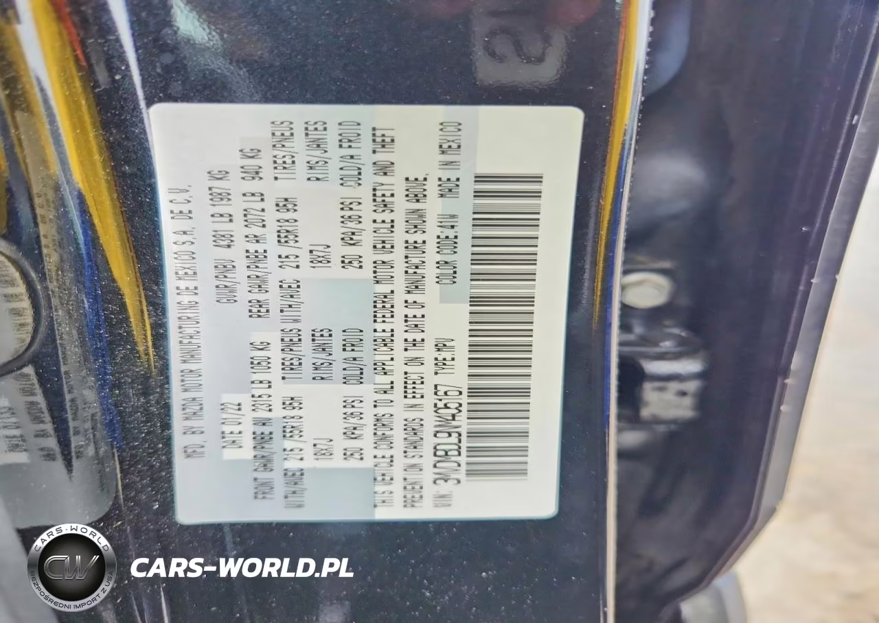 2022 Mazda Cx-30 Premium VIN:3MVDMBDL9NM405167 - 13