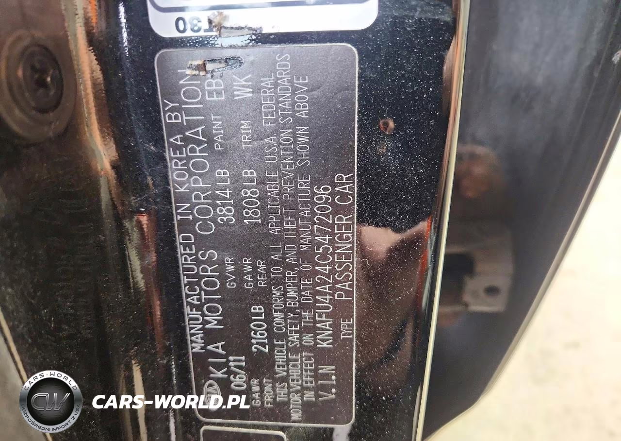 2012 Kia Forte Ex VIN:KNAFU4A24C5472096 - 12