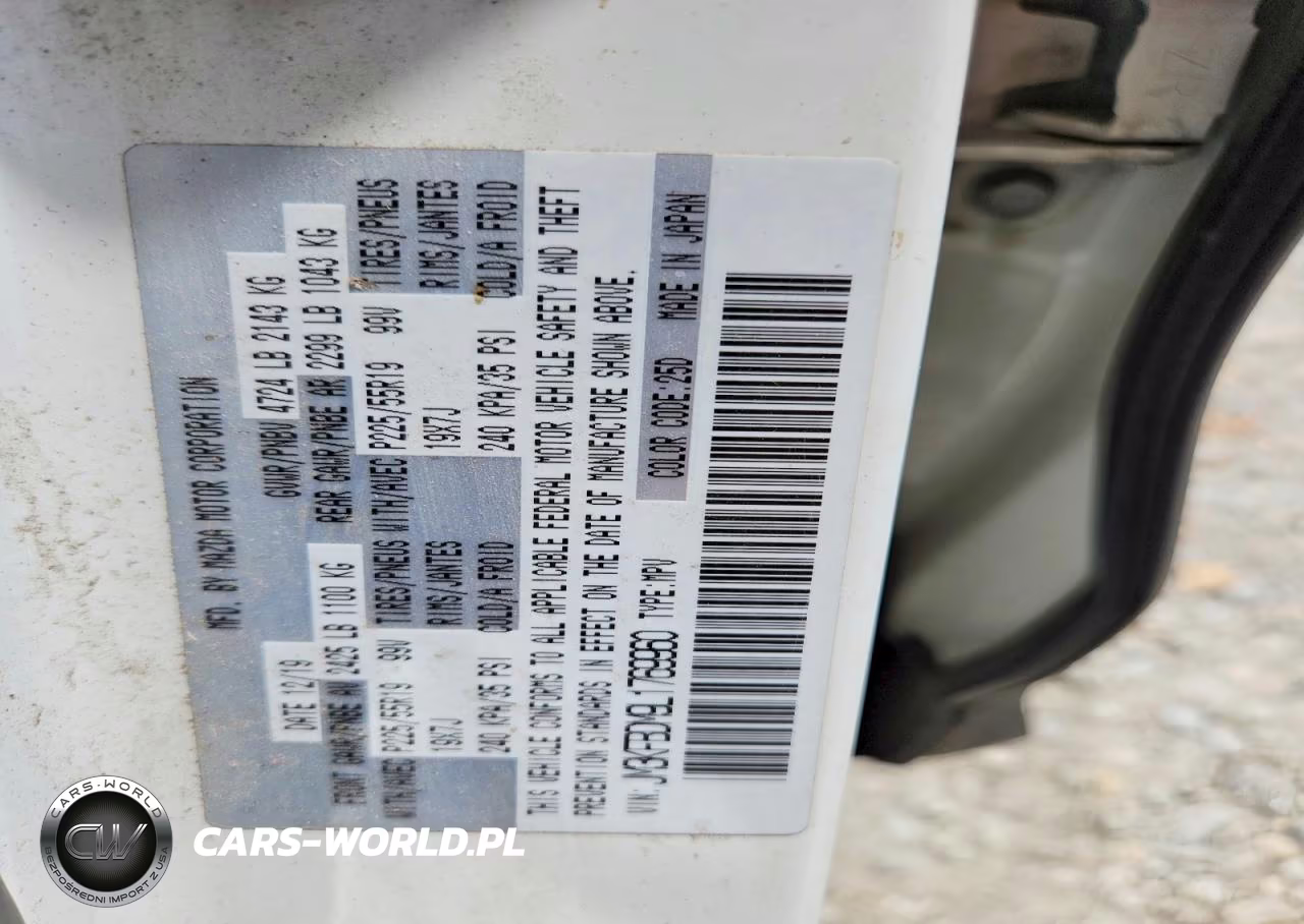 2020 Mazda Cx-5 Grand Touring VIN:JM3KFBDM9L1769960 - 13