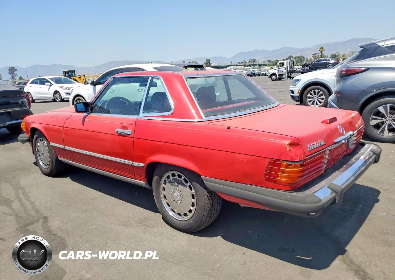 1987 Mercedes-Benz 560 Sl VIN:WDBBA48D7HA057689 - 2