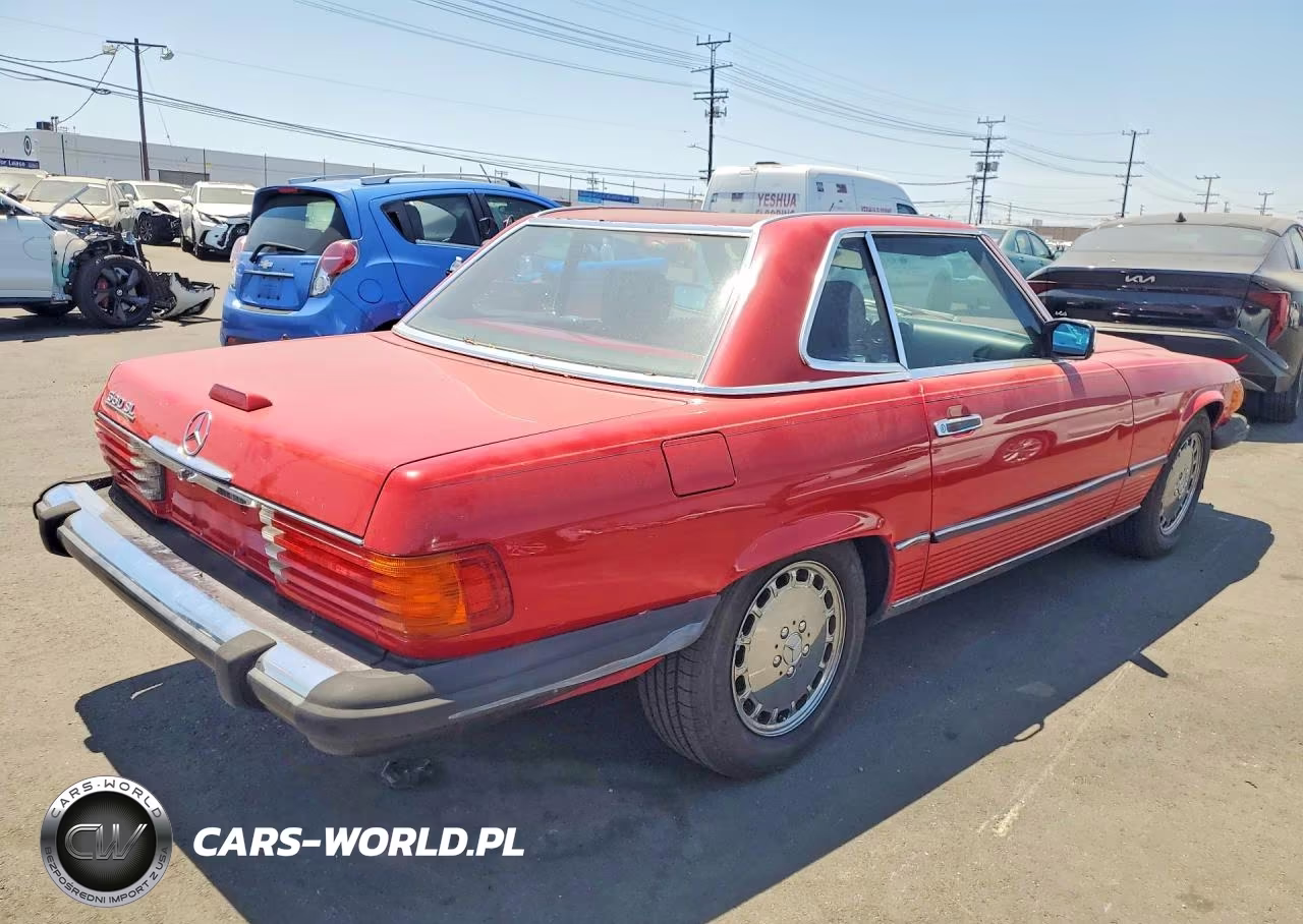 1987 Mercedes-Benz 560 Sl VIN:WDBBA48D7HA057689 - 3