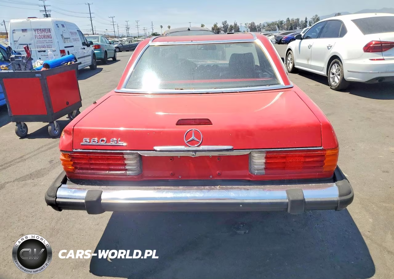 1987 Mercedes-Benz 560 Sl VIN:WDBBA48D7HA057689 - 6