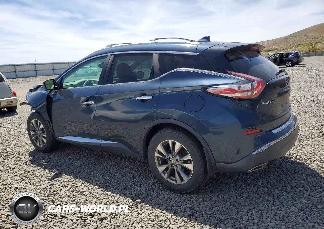 2016 Nissan Murano Sl VIN:5N1AZ2MH8GN165728 - 2