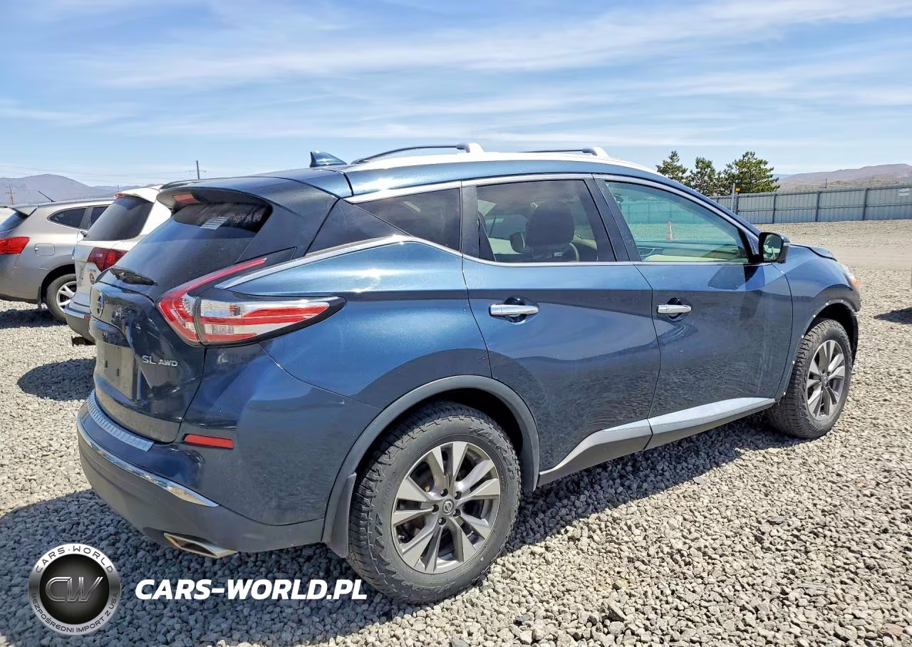 2016 Nissan Murano Sl VIN:5N1AZ2MH8GN165728 - 3