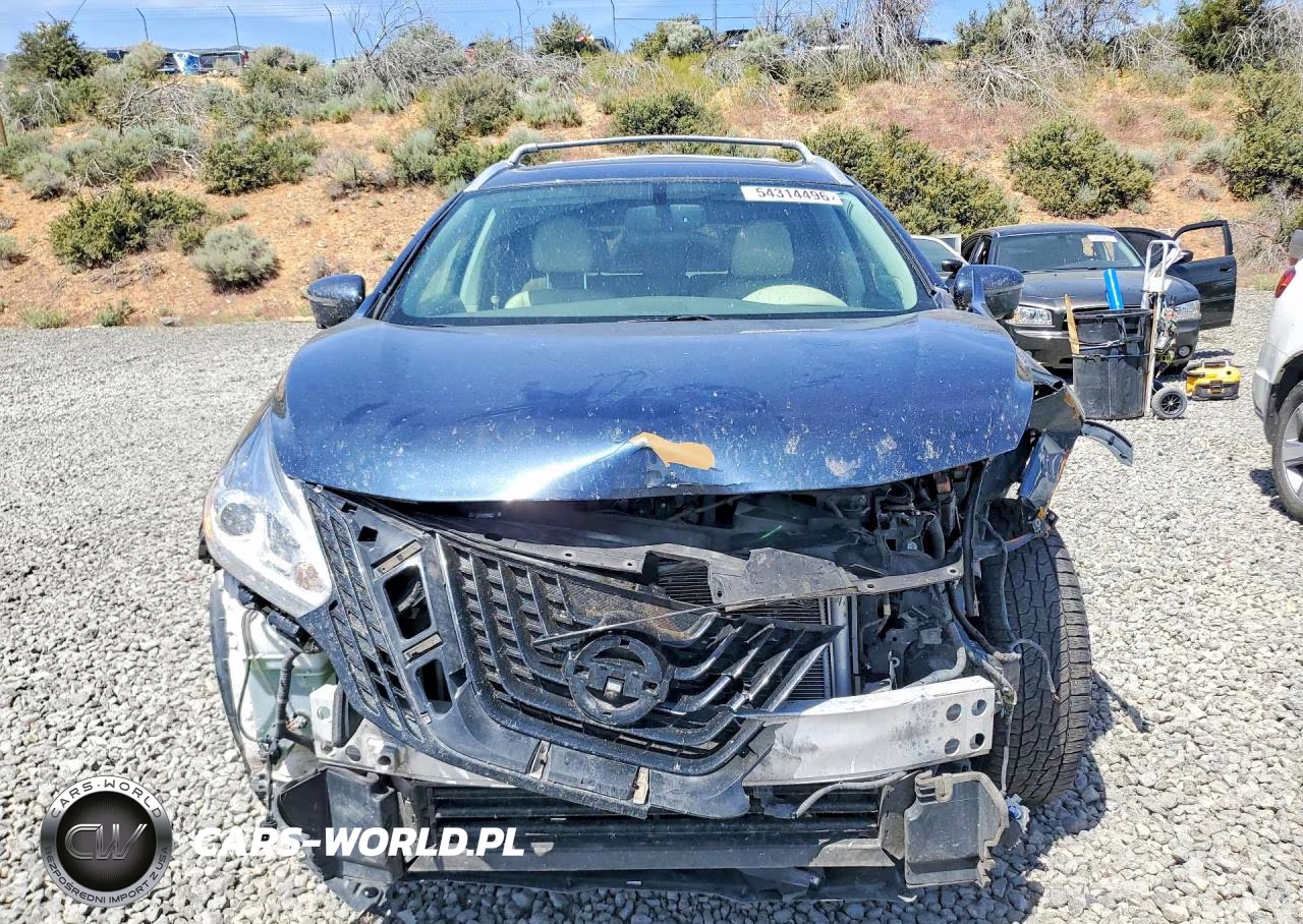 2016 Nissan Murano Sl VIN:5N1AZ2MH8GN165728 - 5