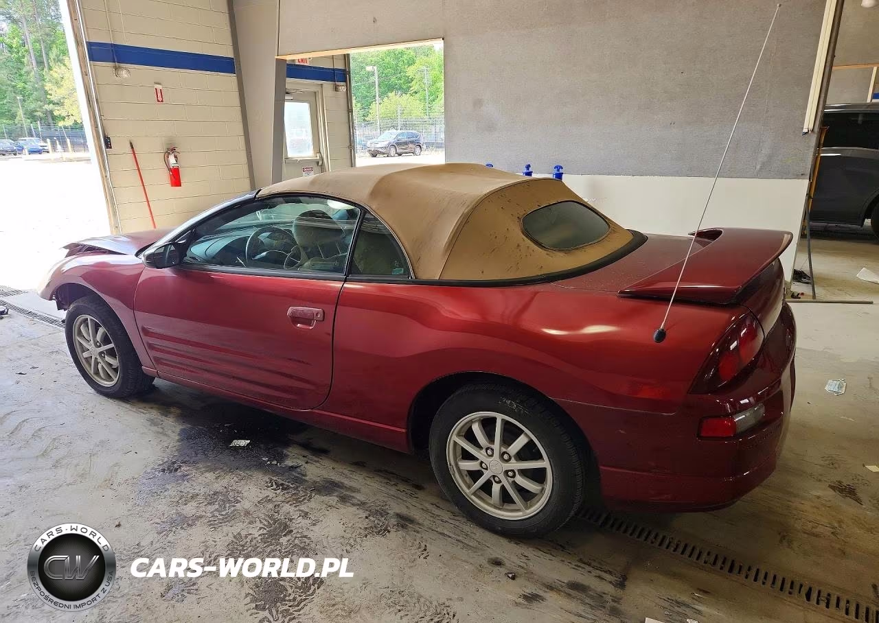 2001 Mitsubishi Eclipse Spyder Gs VIN:4A3AE35G31E006700 - 2