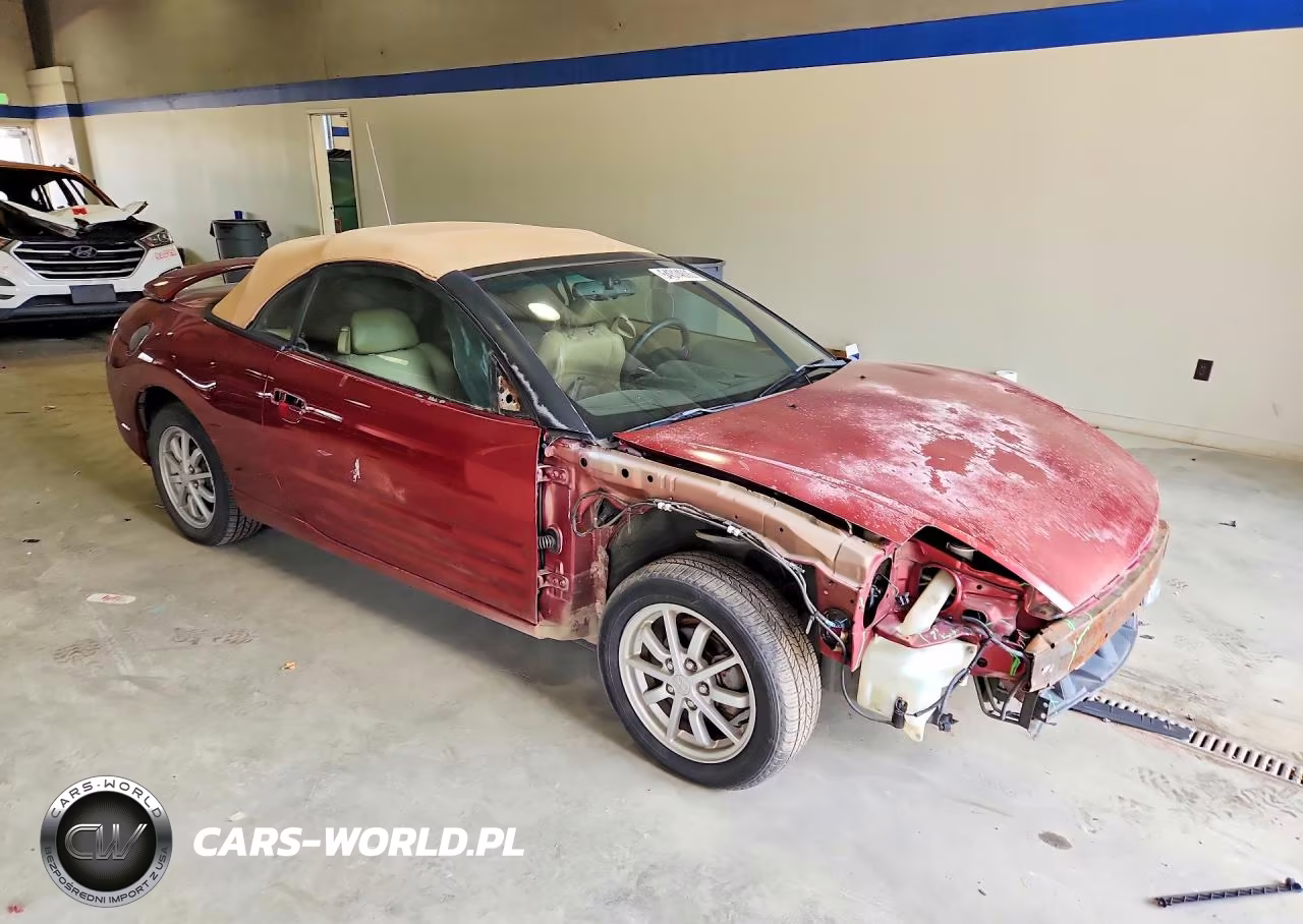 2001 Mitsubishi Eclipse Spyder Gs VIN:4A3AE35G31E006700 - 4