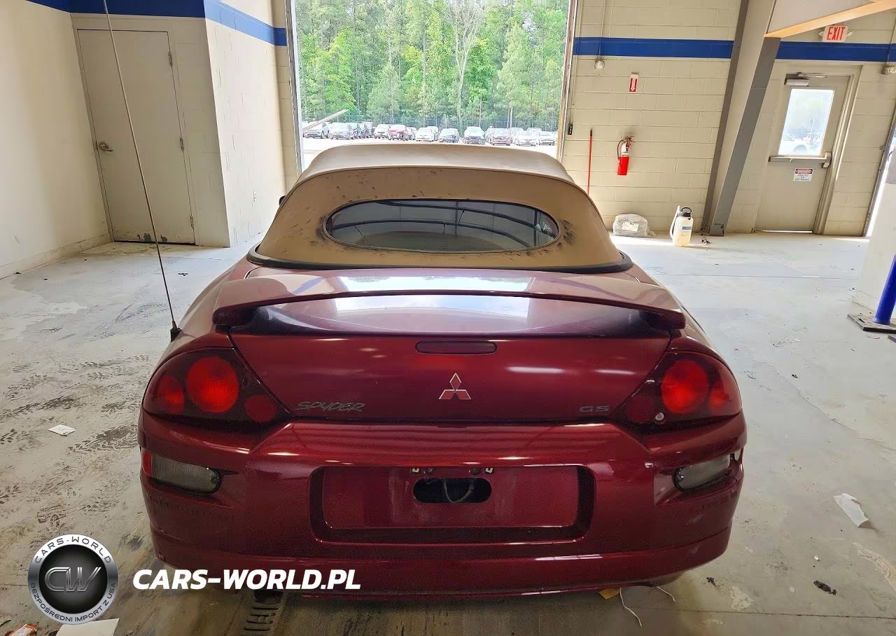 2001 Mitsubishi Eclipse Spyder Gs VIN:4A3AE35G31E006700 - 6