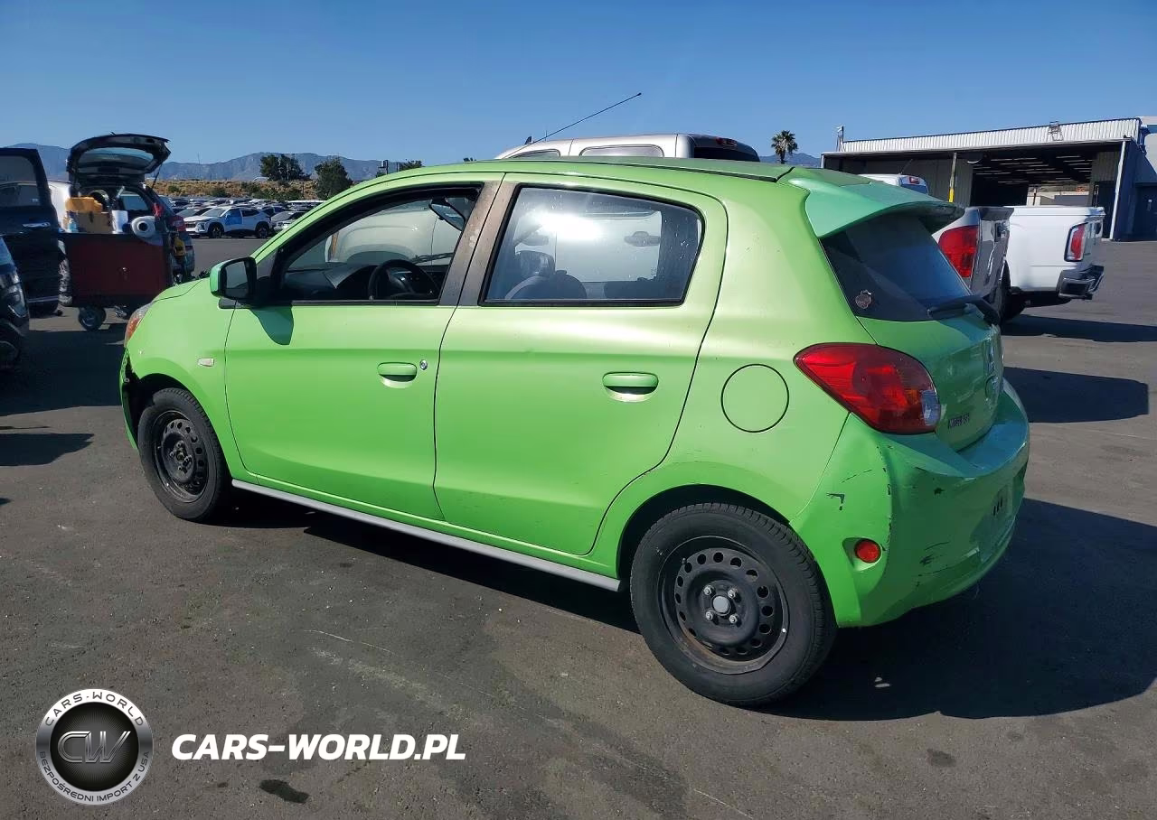 2014 Mitsubishi Mirage De VIN:ML32A3HJ9EH016150 - 2