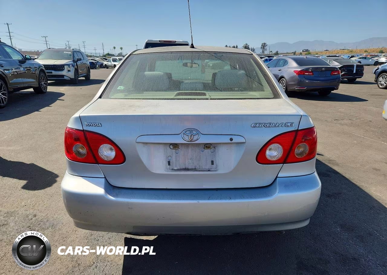 2006 Toyota Corolla Le VIN:1NXBR32E56Z607677 - 6