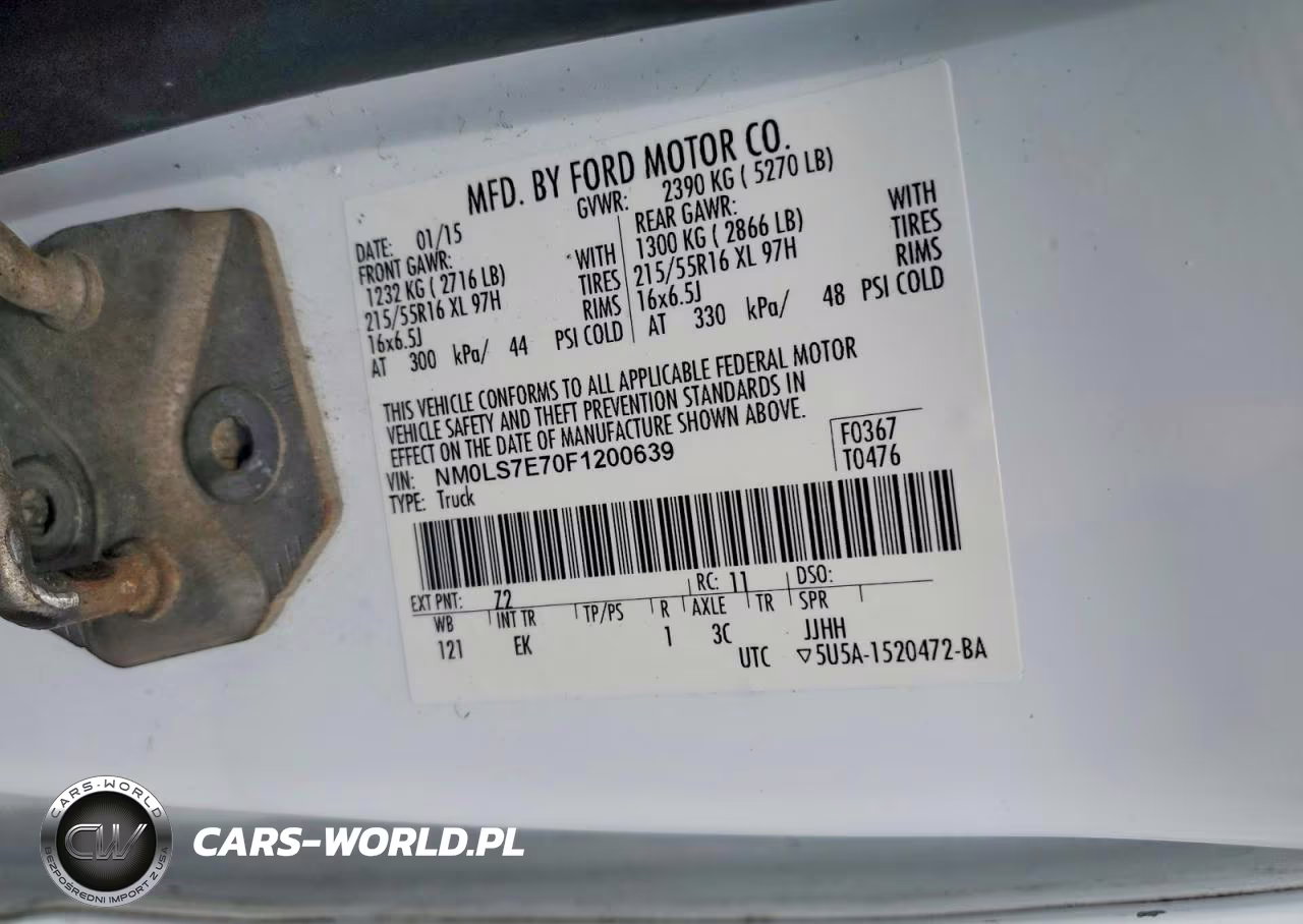 2015 Ford Transit Connect Xl VIN:NM0LS7E70F1200639 - 13