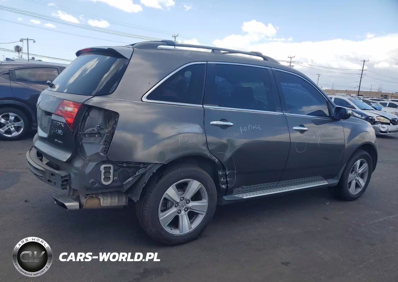 2011 Acura Mdx VIN:2HNYD2H40BH547076 - 3